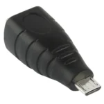 Micro USB Male to USB BF Adapter(Black) - Image 5