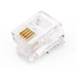 RJ11 Modular Plug Telephone Connector (1000pcs in one packaging, the price is for 1000pcs) - Image 2