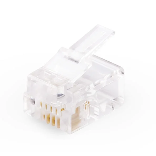 S-PC-0713_2.webp RJ11 Modular Plug Telephone Connector (1000pcs in one packaging, the price is for 1000pcs) - Image 3