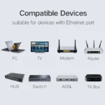 High Quality RJ45 Shielded Plug Cat5 8P8C Lan Connector Network (100 pcs in one packaging , the price is for 100 pcs)(Silver) - Image 3