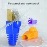 Network Cable Boots Cap Cover for RJ45, Green (500 pcs in one packaging , the price is for 500 pcs) - Image 6