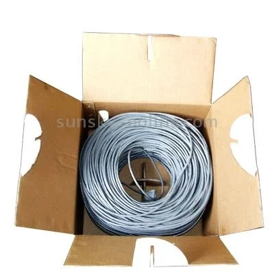 S-PC-07171_3.webp Lan Cable (CAT6E Data cable), Copper, Length: 305m, Diameter: 0.52mm - Image 4
