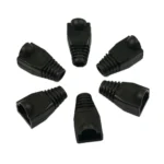 Network Cable Boots Cap Cover for RJ45, Black (100 pcs in one packaging , the price is for 100 pcs) - Image 2