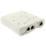 Network Cable Tester Rj45 Rj11 Rj12 Cat5 UTP LAN Networking Tool(White) - Image 5