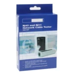Network Cable Tester Rj45 Rj11 Rj12 Cat5 UTP LAN Networking Tool(White) - Image 8