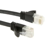 CAT6 Ultra-thin Flat Ethernet Network LAN Cable, Length: 5m(Black) - Image 2