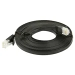 CAT6 Ultra-thin Flat Ethernet Network LAN Cable, Length: 5m(Black) - Image 4