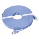 CAT6 Ultra-thin Flat Ethernet Network LAN Cable, Length: 20m(Blue) - Image 2