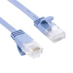 CAT6 Ultra-thin Flat Ethernet Network LAN Cable, Length: 15m(Blue) - Image 3