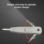 RJ45 / RJ12 / RJ11 Network BT Telephone Socket Multi Punch Insertion Tool(White) - Image 6