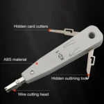 RJ45 / RJ12 / RJ11 Network BT Telephone Socket Multi Punch Insertion Tool(White) - Image 7