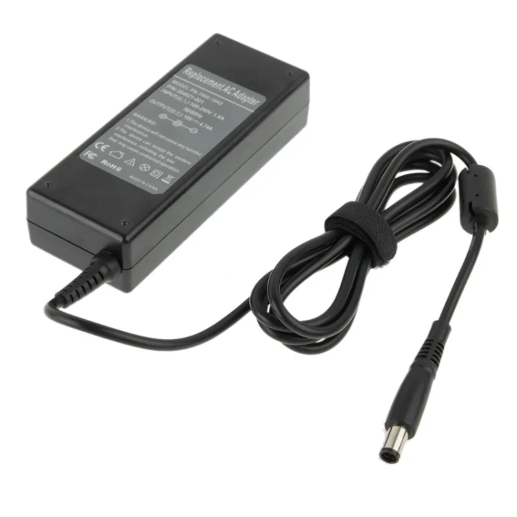S-PC-0770_2.webp AC Adapter 19V 4.74A for HP Networking, Output Tips: 7.4mm x 5.0mm(Black) - Image 3
