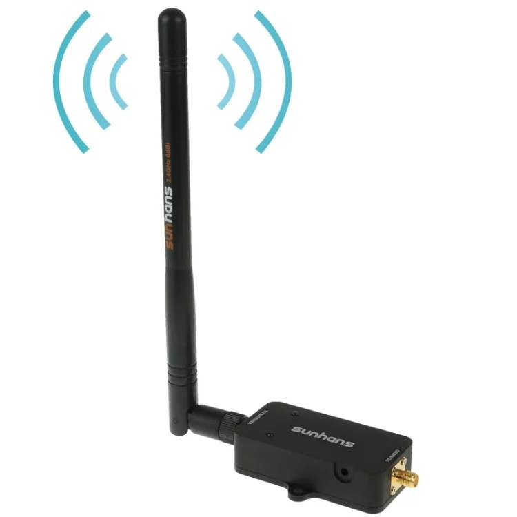 S-PC-0775.webp Sunhans SH24BTA-N 35dBm 2.4GHz 3W 11N/G/B WiFi Signal Booster WiFi Amplifier Wireless Repeater(EU Plug) - Image 1