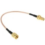 SMA Male to SMA Female Cable, Length: 15cm - Image 2