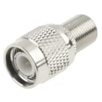 F Female to TNC Male Connector(Silver) - Image 2
