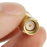 Gold Plated RP-SMA Male to RP-SMA Male Adapter - Image 4
