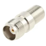 F Female to TNC Female Connector(Silver) - Image 2