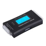 Digital LCD Display PC Computer 20/24 Pin Power Supply Tester Checker Power Measuring Diagnostic Tester Tool(Black) - Image 2