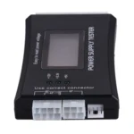 Digital LCD Display PC Computer 20/24 Pin Power Supply Tester Checker Power Measuring Diagnostic Tester Tool(Black) - Image 3