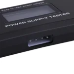 Digital LCD Display PC Computer 20/24 Pin Power Supply Tester Checker Power Measuring Diagnostic Tester Tool(Black) - Image 5