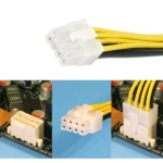 8 pin Male to 8 pin Female Power Extension Cable - Image 3