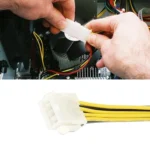 8 pin Male to 8 pin Female Power Extension Cable - Image 4