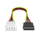 4 Pin IDE to Serial ATA SATA Power Cable Adapter (15cm), Material: Al+Mg - Image 2