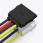 4 Pin IDE to Serial ATA SATA Power Cable Adapter (15cm), Material: Al+Mg - Image 3