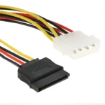 2 x 15 Pin to 4 Pin Serial SATA Power Adapter Cable, Length: 18cm - Image 2