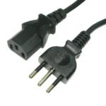 3 Prong AC Desktop PC Italy Standards Power Cord, Cable Length: 1.5m - Image 2