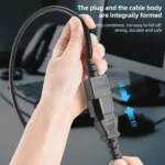1.5m AC 3 Prong PC Power Extension Cord/Cable - Image 6
