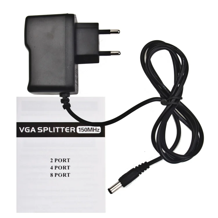 S-PC-0941_3.webp 4 Port 150MHz VGA Splitter (1 VGA Input, 4 VGA Output) - Image 4
