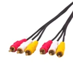 Normal Quality Audio Video Stereo RCA AV Cable, Length: 1.5m - Image 3