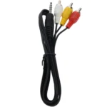 3.5mm Male Stereo Jack to 3 Male RCA Plugs Cable, Length: 75cm - Image 2