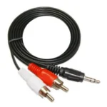 Jack 3.5mm Stereo to RCA Male Audio Cable, Length: about 2.7m - Image 2