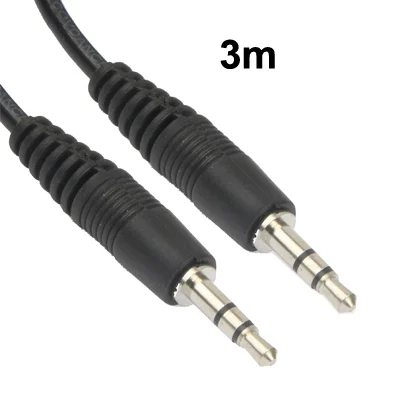 S-PC-09564_1.webp Aux cable, 3.5mm Male Mini Plug Stereo Audio Cable, Length: 3m - Image 2