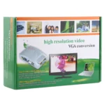 High Resolution (BNC) Video and S-Video to VGA Conversion(Black) - Image 5