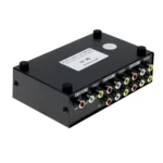 4 Port Input 1 Output Audio Video AV RCA Switch Box - Image 2