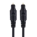 4.0mm OD Male to Male Plug Optical Fiber Digital Audio Cable for DVD HDTV, Length: 2m(Black) - Image 3