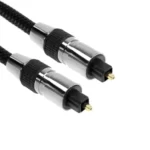 Braided Optical Audio Cable, OD: 5.0mm, Length: 2m - Image 2