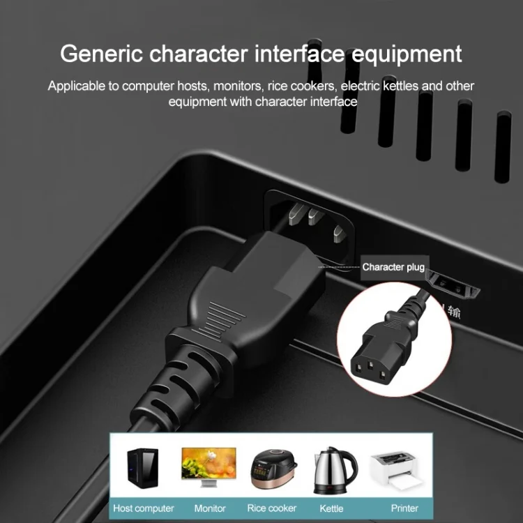 S-PC-09803_5.webp EU Power Cord, Cable Length: 1.2m - Image 6