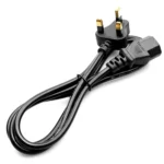 Small UK Power Cord, Cable Length: 1.5m - Image 2