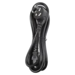 Computer PC Power Cord 3 Pin Cable, Length: 1.8m, AU Plug(Black) - Image 3