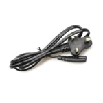 2 Prong Style Small UK Notebook Power Cord, Length: 1.2M(Black) - Image 2
