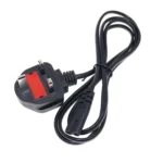 1.2m 2 Prong Style Big UK Notebook Power Cord - Image 2