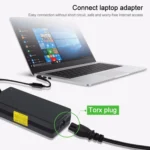 1.5m 3 Prong Style Small UK Notebook Power Cord - Image 5