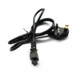 1.2m 3 Prong Style Small UK Notebook Power Cord - Image 2