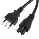 3 Prong Style Italian Notebook AC Power Cord, Length: 1.5m - Image 2