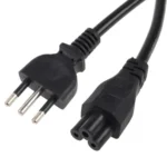 3 Prong Style Italian Notebook AC Power Cord, Length: 1.8m - Image 2