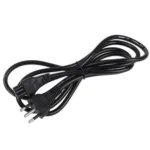 3 Prong Style Italian Notebook AC Power Cord, Length: 1.5m - Image 3
